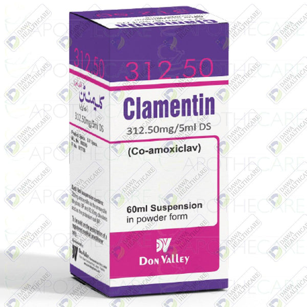 CLAMENTIN 312.50MG/5ML SUSP 90ML