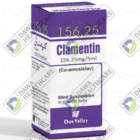 CLAMENTIN 156.25MG/5ML SUSP 90ML