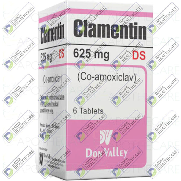 CLAMENTIN 625MG TAB