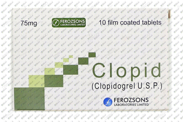 CLOPID 75MG 10S
