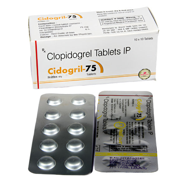 CLOPIDO 75MG TAB