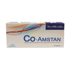 CO-AMSTAN 10/160/25MG TAB