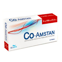CO-AMSTAN 5/160/12.5MG TAB