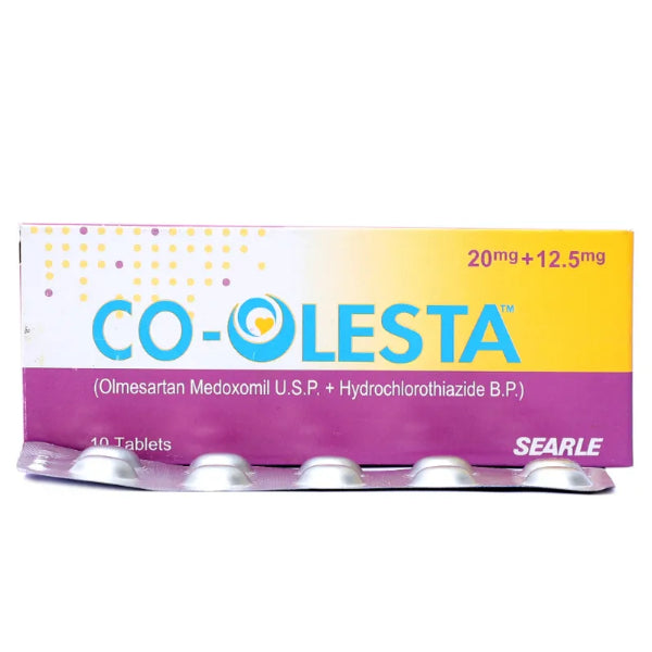 CO-OLESTA 20MG+12.5MG TAB