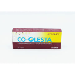 CO-OLESTA 40MG+12.5MG TAB