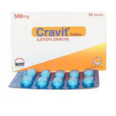 CRAVIT 500MG TAB