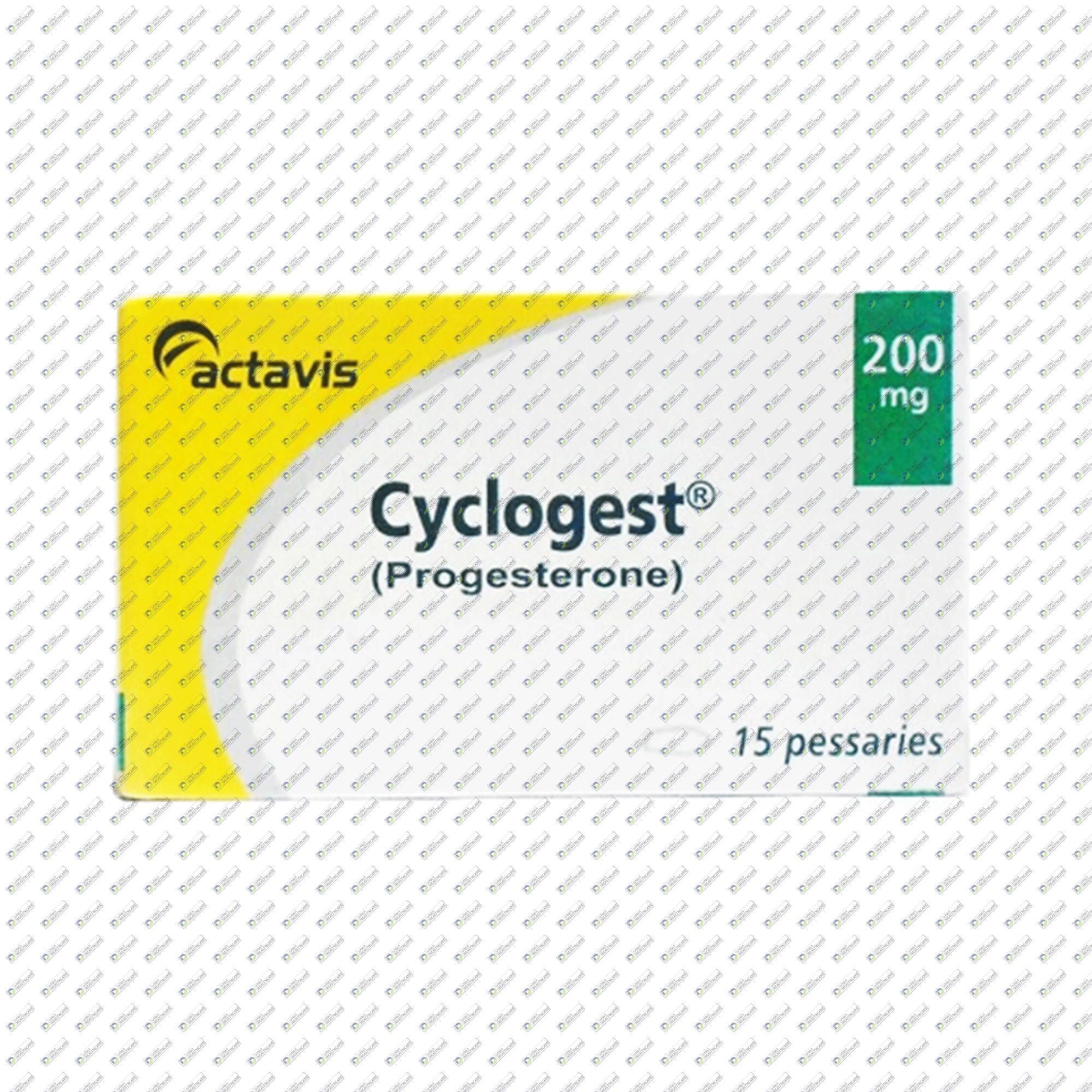 CYCLOGEST 200MG SUPPOSITORIES