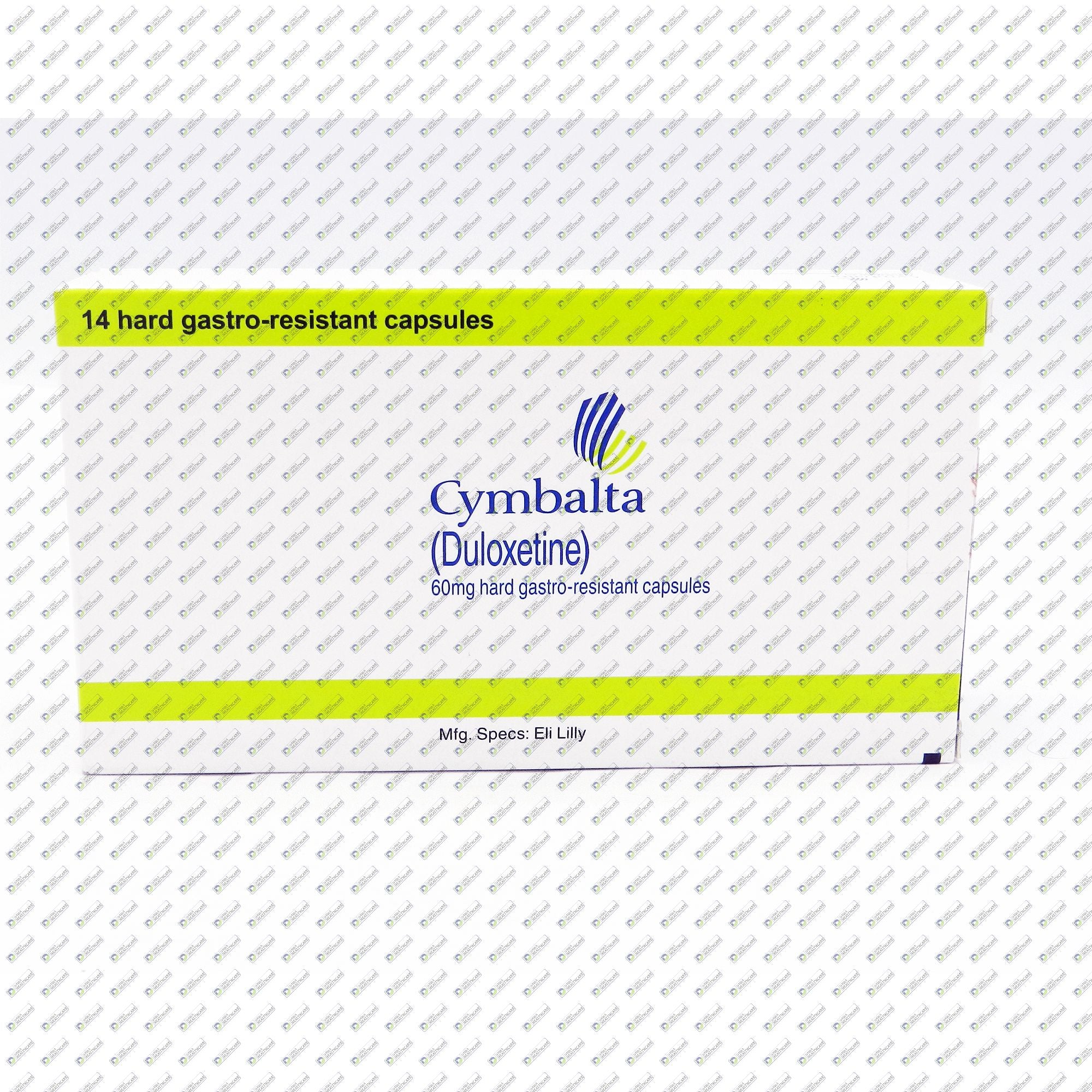 CYMBALTA 60MG CAPS 14S