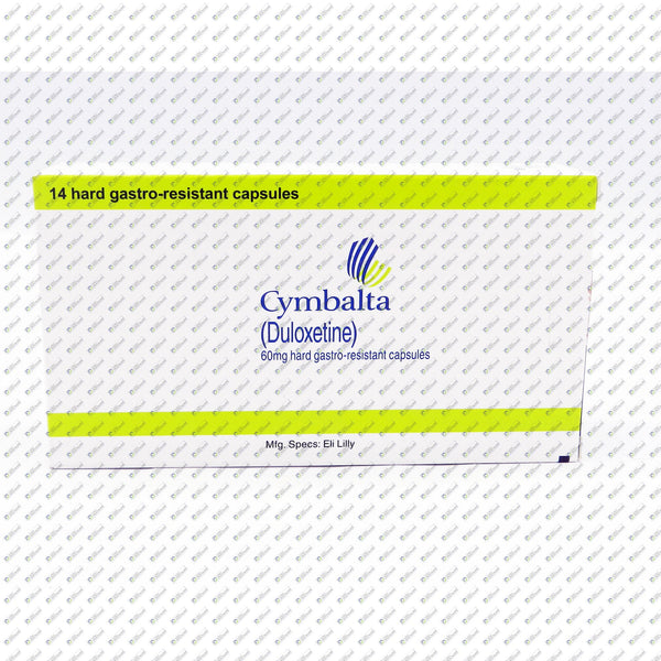 CYMBALTA 60MG CAPS 14S