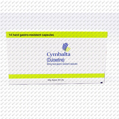 CYMBALTA 60MG CAPS 14S