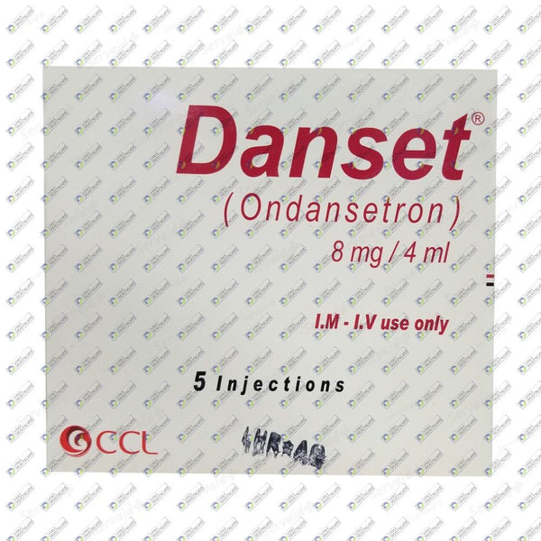 DANSET 8MG/4ML INJ