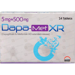 DAPA-MET XR 5MG + 500MG