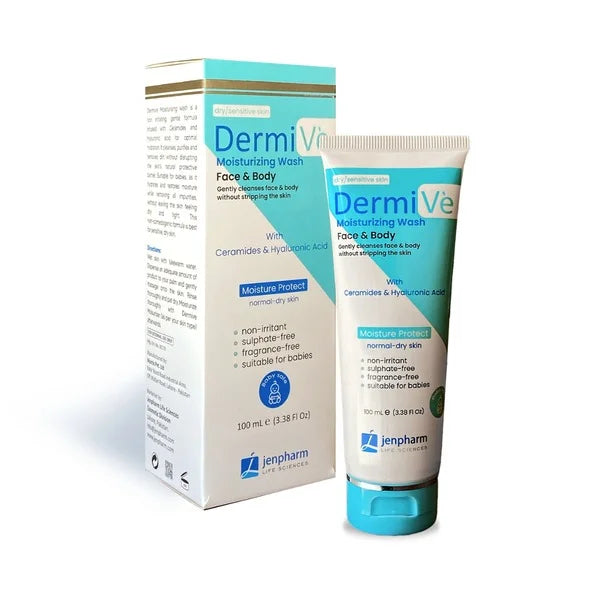 DERMIVE FACE AND BODY WASH 100ML – Dawa Healthcare