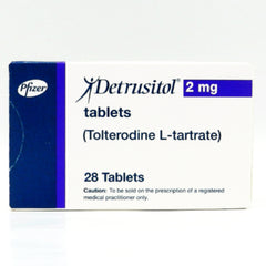 DETRUSITOL 2MG TAB
