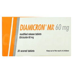 DIAMICRON-MR 60MG TAB