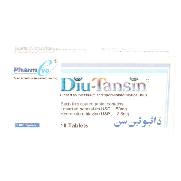 DIU TANSIN 50MG+12.5MG TAB