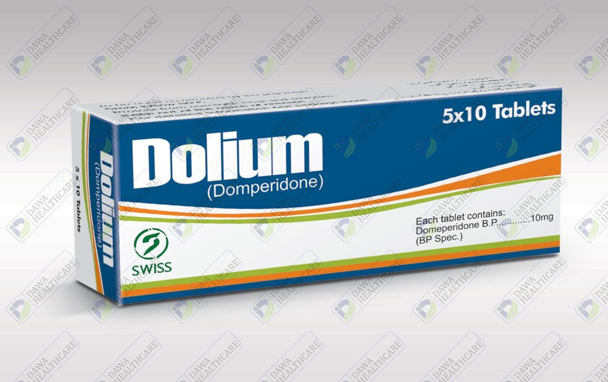 DOLIUM 10MG TAB 50S – Dawa Healthcare