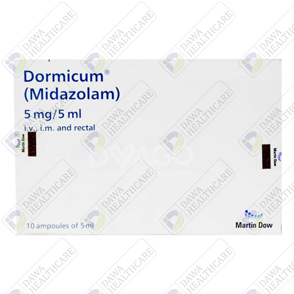DORMICUM INJ 5ML