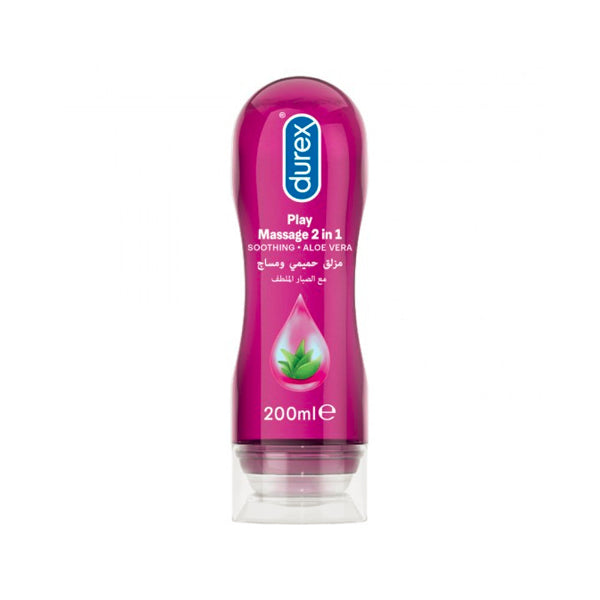 DUREX PLAY MASSAGE SOOTHING ALOEVERA 200ML