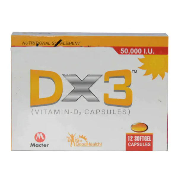 DX3 50,000IU CAP