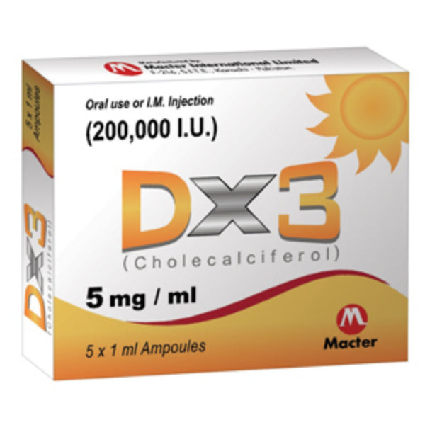DX3 5MG/ML (2LAC IU) (AMP)