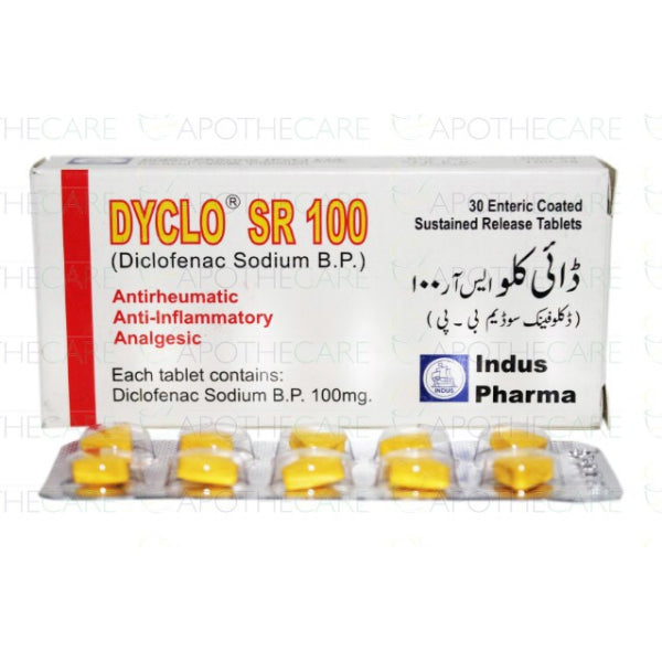 DYCLO SR 100MG TAB