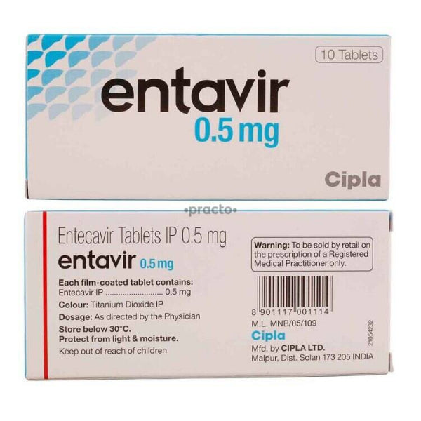 ECAVIR 0.5MG TAB