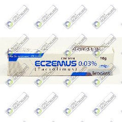 ECZEMUS 0.03% OINT 10GM