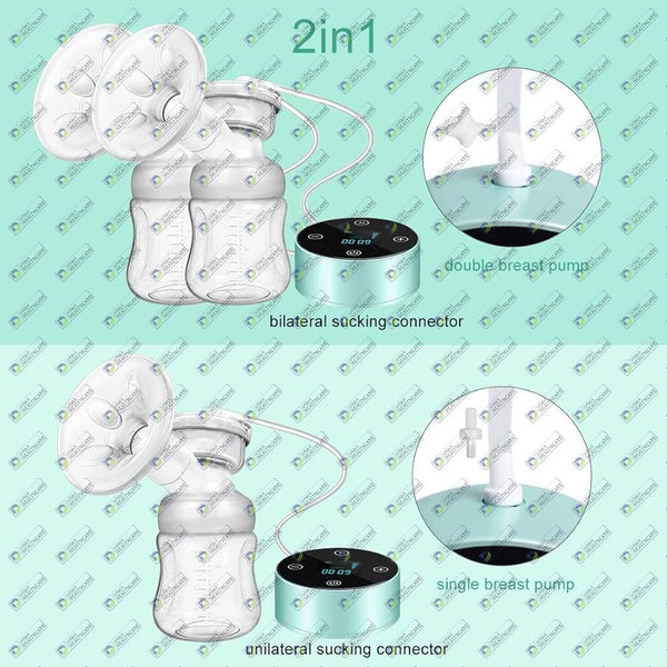 ELECTRIC BREAST PUMP DUAL RH228 GREEN