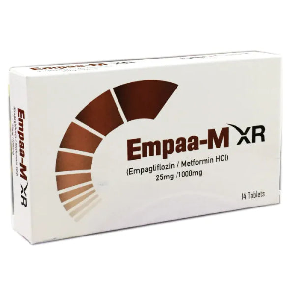 EMPAA-M XR 25MG / 1000MG 14S – Dawa Healthcare