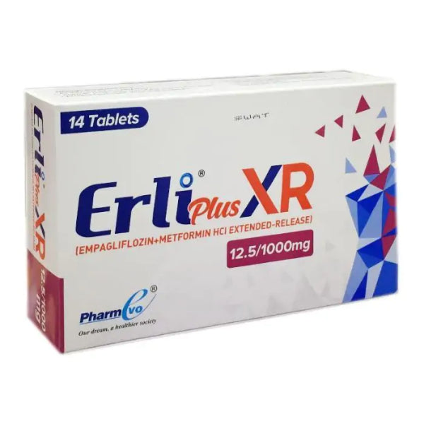 ERLI PLUS XR 12.5/1000MG TAB