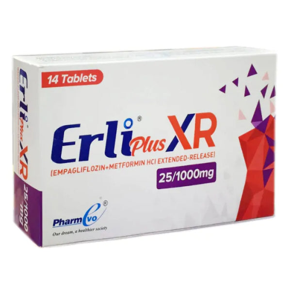 ERLI PLUS XR 25/1000MG TAB