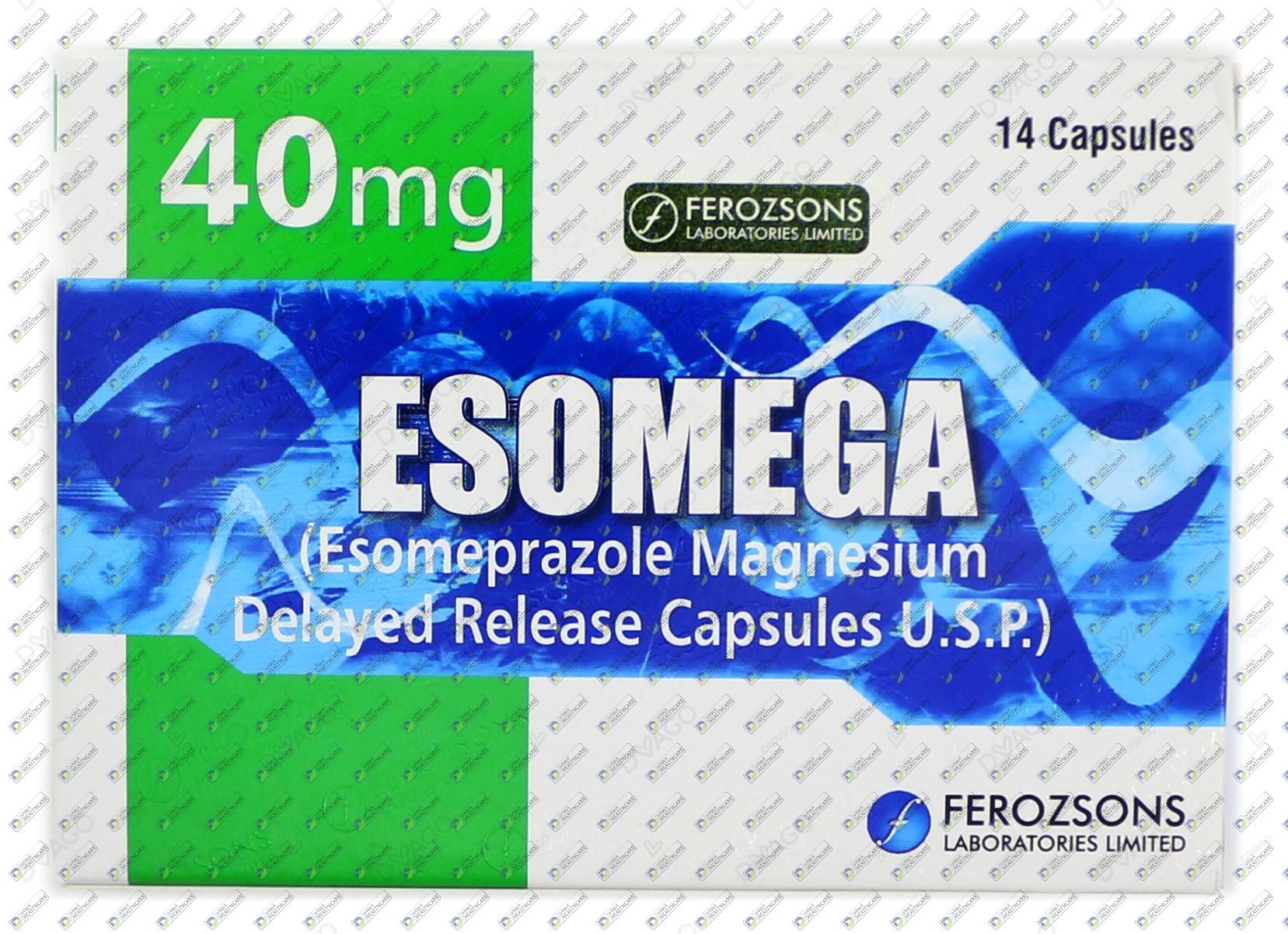 ESOMEGA 40MG CAP