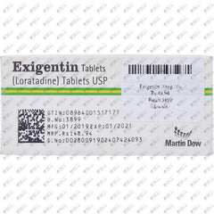 EXIGENTIN 10MG TAB