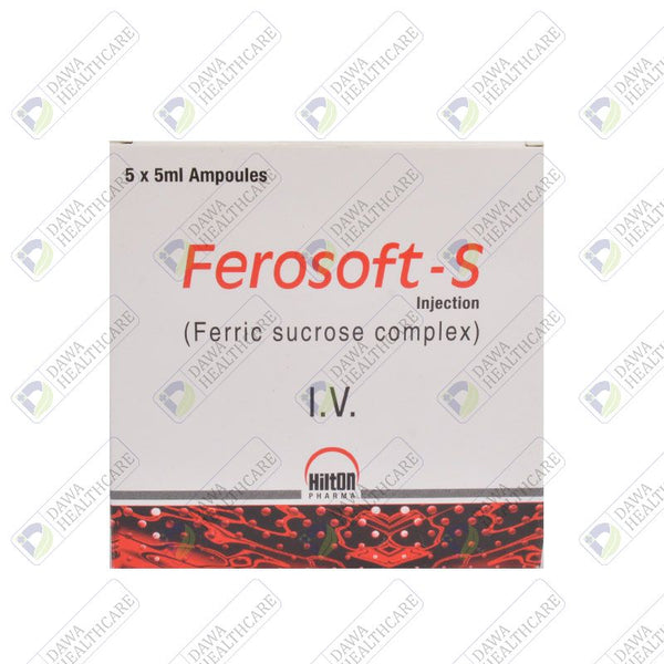 FEROSOFT-S 100MG/5ML (AMP)