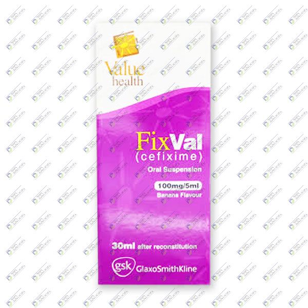 FIXVAL 100MG/5ML SUSP