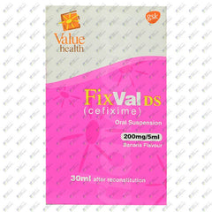 FIXVAL 200MG/5ML SUSP