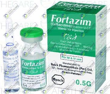FORTAZIM 0.5G INJ