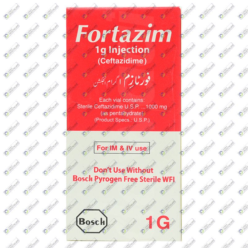 FORTAZIM 1G INJ – Dawa Healthcare
