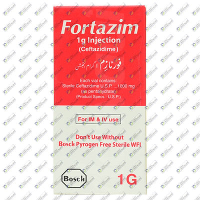 FORTAZIM 1G INJ