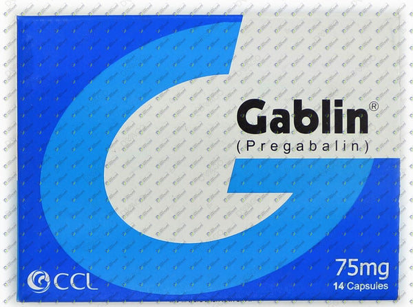 GABLIN 75MG CAP