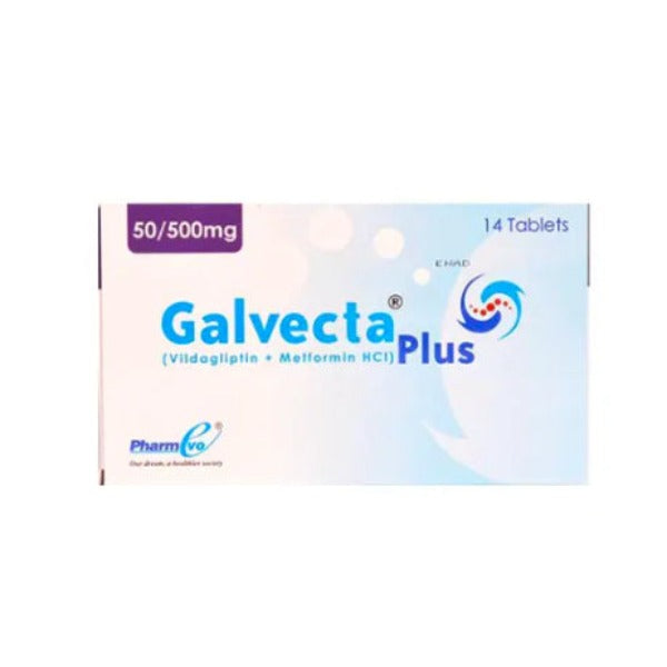 GALVECTA PLUS 50MG+500MG TAB