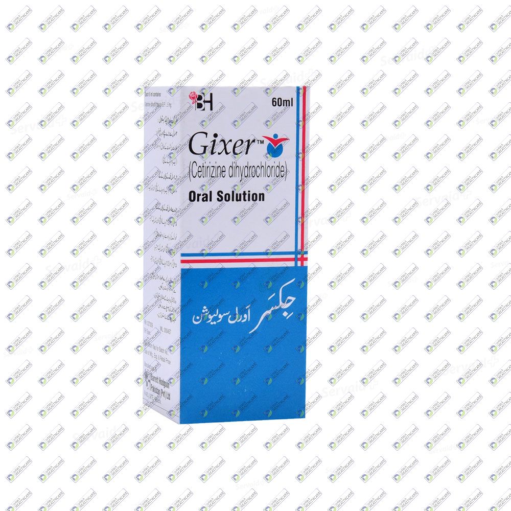 GIXER 5MG/5ML SYRUP