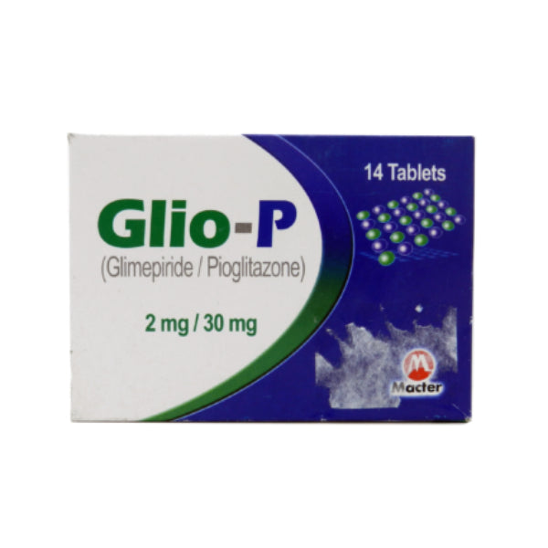 GLIO-P 30MG+2MG TAB