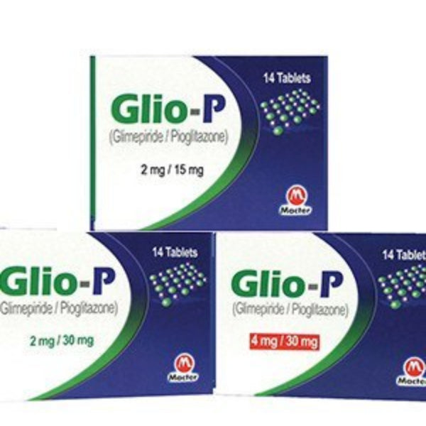 GLIO-P 30MG+4MG TAB