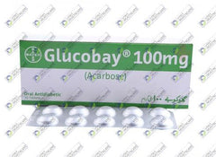 GLUCOBAY 100MG TAB
