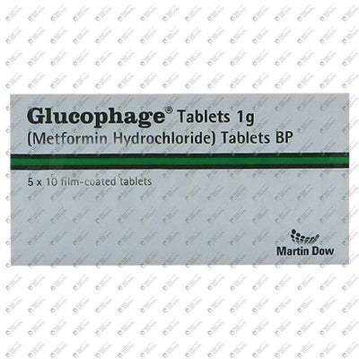 GLUCOPHAGE 1GM TAB