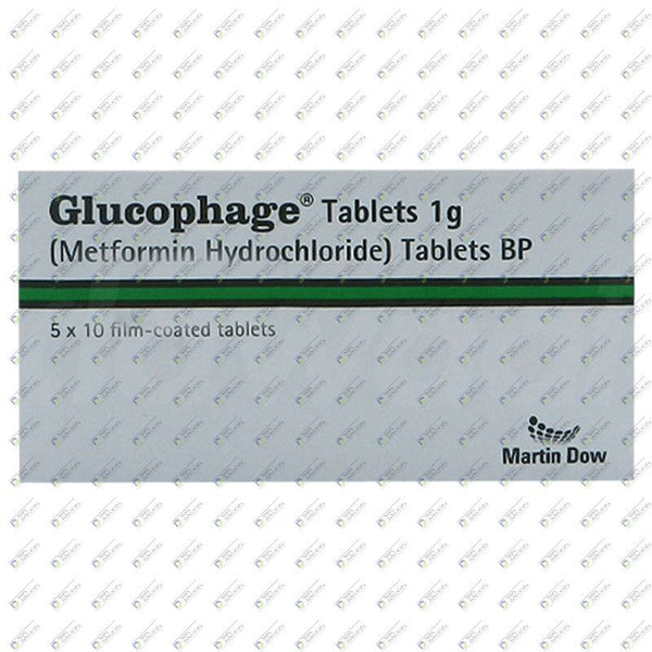 GLUCOPHAGE 1GM TAB