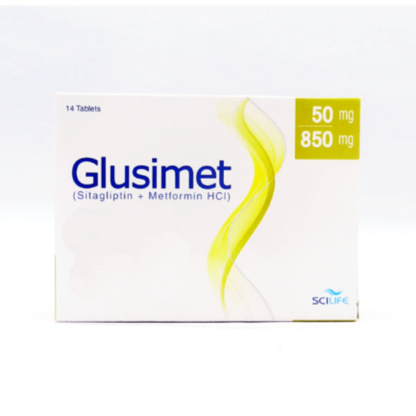 GLUSIMET 50/850 MG TAB