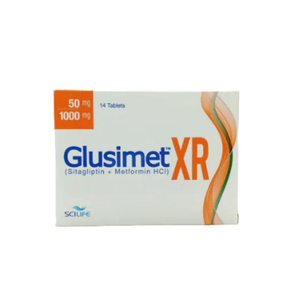 GLUSIMET XR 50/1000MG TAB